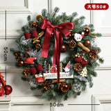 Load image into Gallery viewer, 圣诞花环门窗挂件