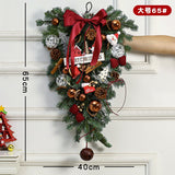 Load image into Gallery viewer, 圣诞花环门窗挂件