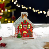 Load image into Gallery viewer, 发光旋转火车音乐盒圣诞树雪屋圣诞礼物